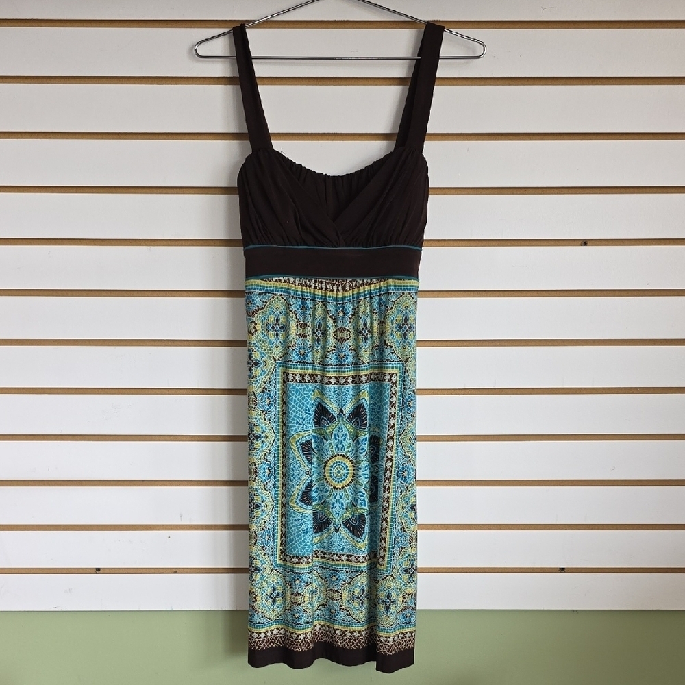 Mosaic Boho Vintage Dress